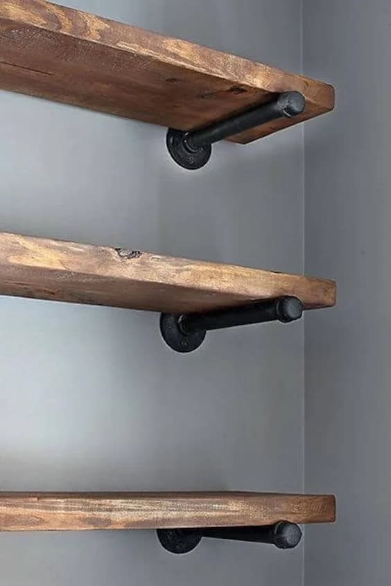 How to Hang Floating Shelves on Any Wall Type