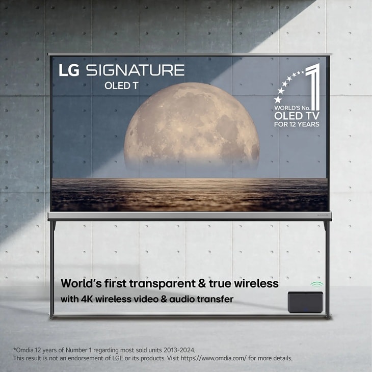 LG SIGNATURE OLED T4 — 77" — OLED or Mini LED TV sold and installed by NYC TV Guy